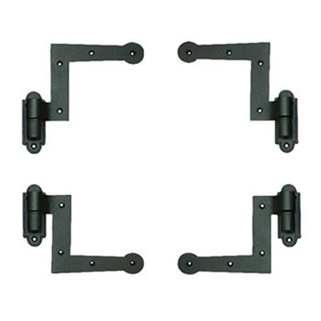 4 Hardware Set Wood Mount with S//Dogs 2 New York Style Shutter Hinge